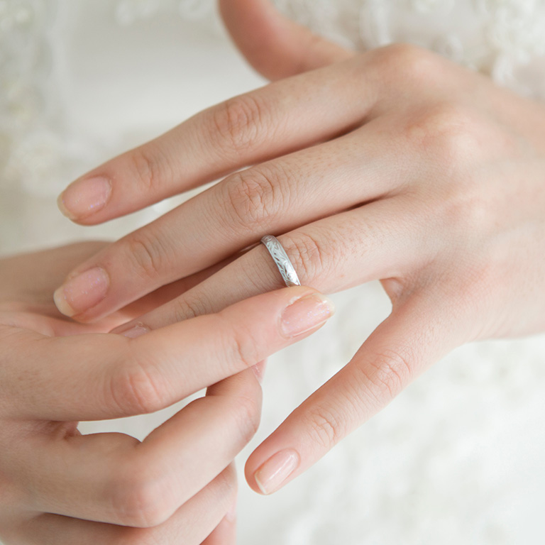 結婚指輪や婚約指輪は？